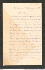 k.k. naturhistorisches Hofmuseum, Intendanzakten 1885-1896 (Hauer), Aktenzahl Z.387/1887, Seite 1